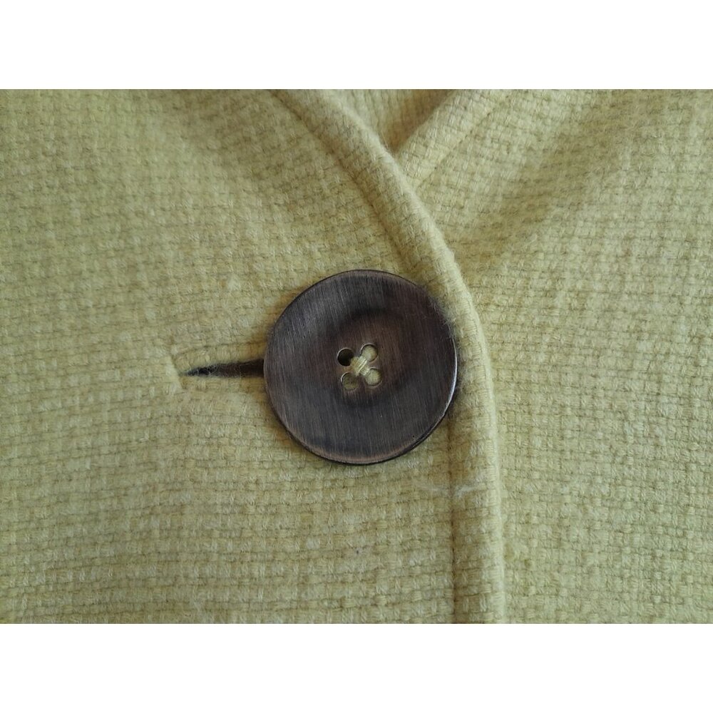 Ellen Tracy Elegant Angora Wool Designer Vintage Inspired Size 16 Coat Pockets - Picture 3 of 8